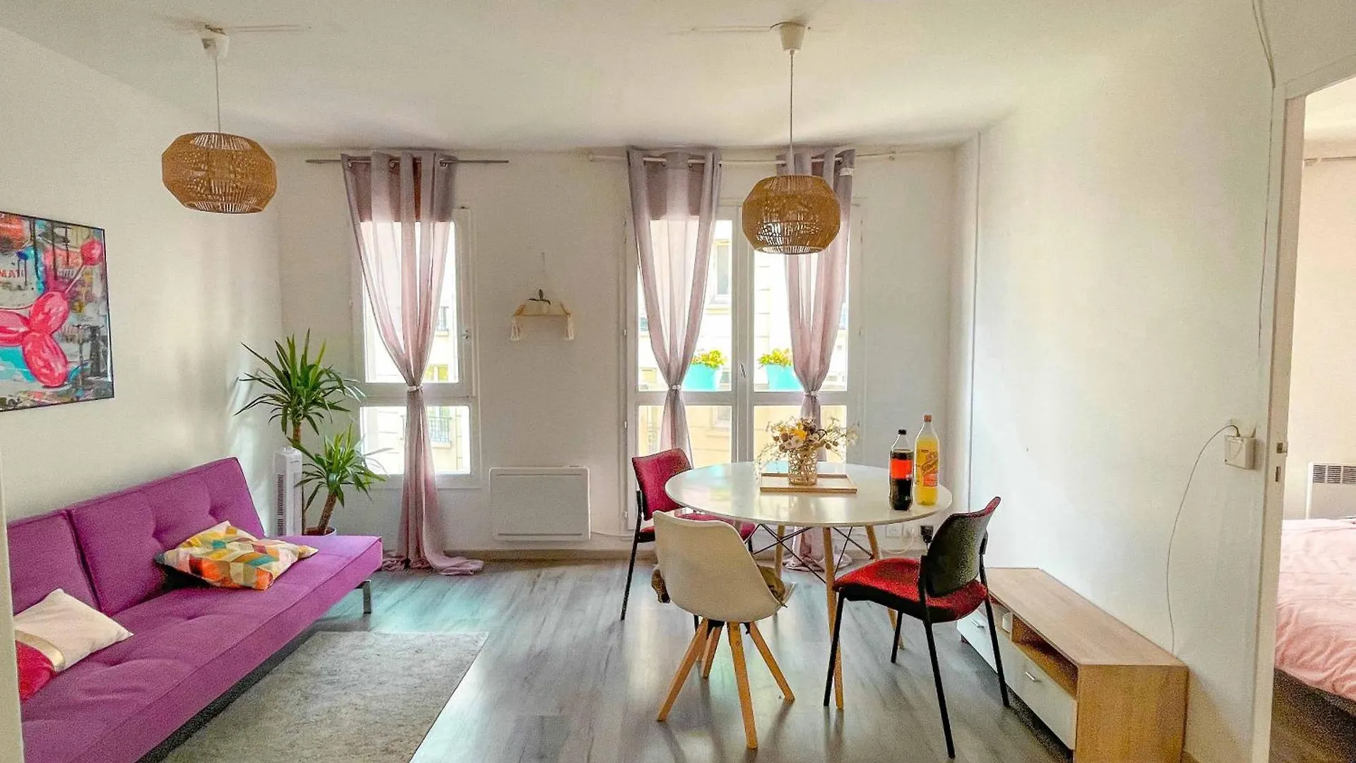 Appartement Moderne Paris 19